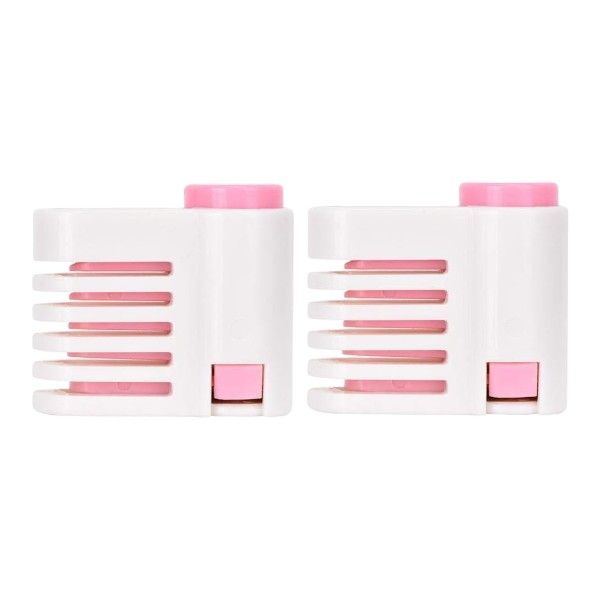 2 Piece - Even and Consistent Bread 7 Cake Slicing Tool - Pink and White