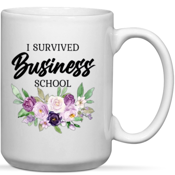 I Survived Business School Graduation Gift Mug