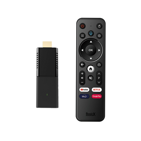 BasicX Pro (4K) Android TV Box Media Player | Netflix, Showmax &amp; Disney+ Compatible
