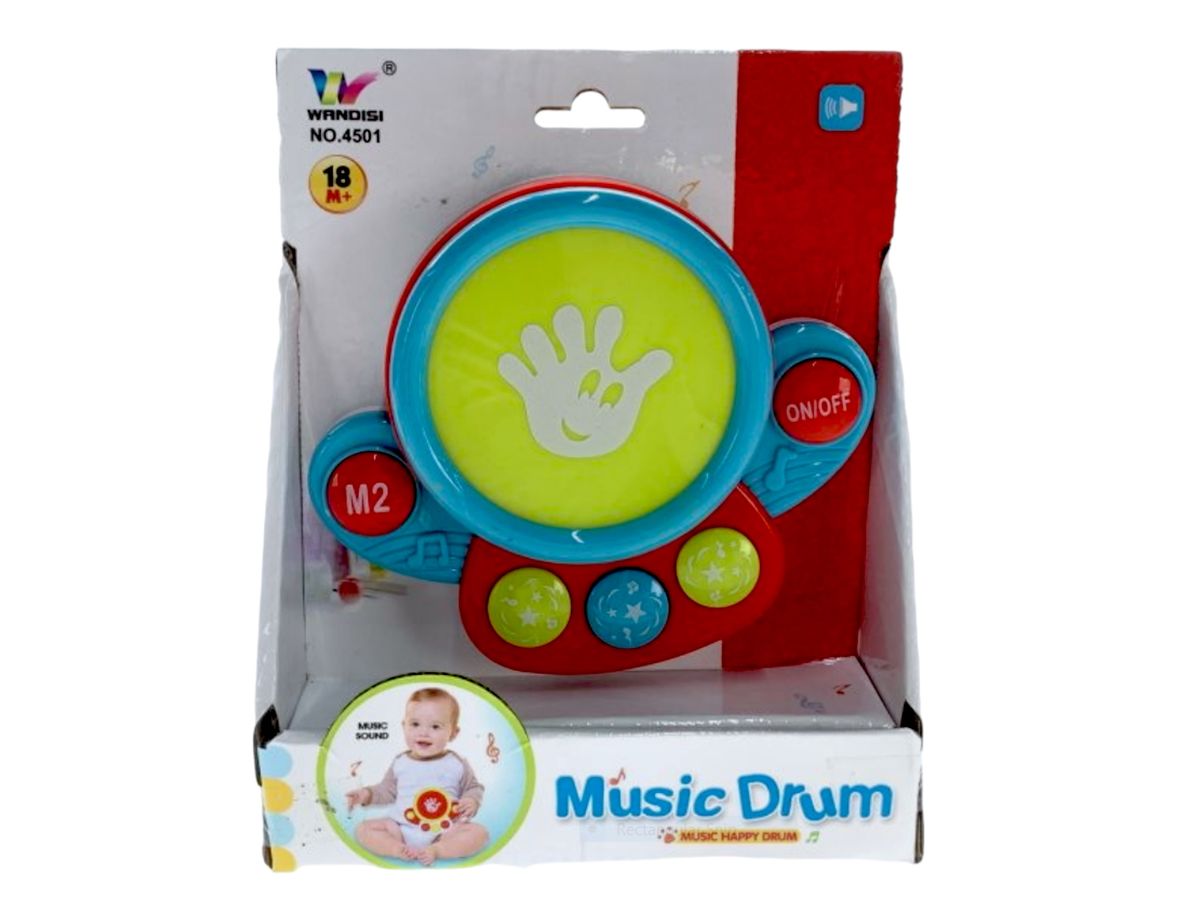 Kids Music Drum With Sound and Light