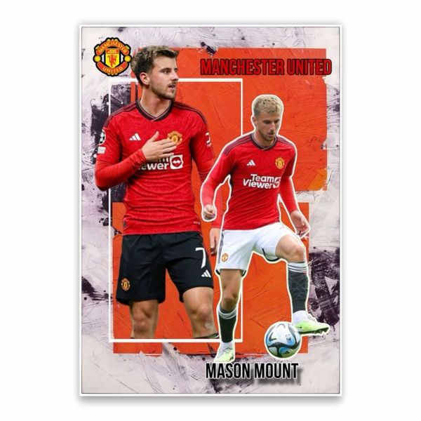 Mason Mount Machester United Poster - A1
