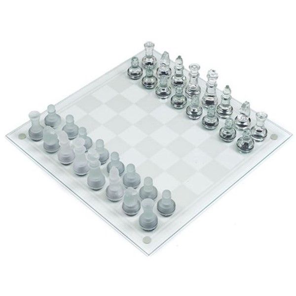 Glass Chess Set