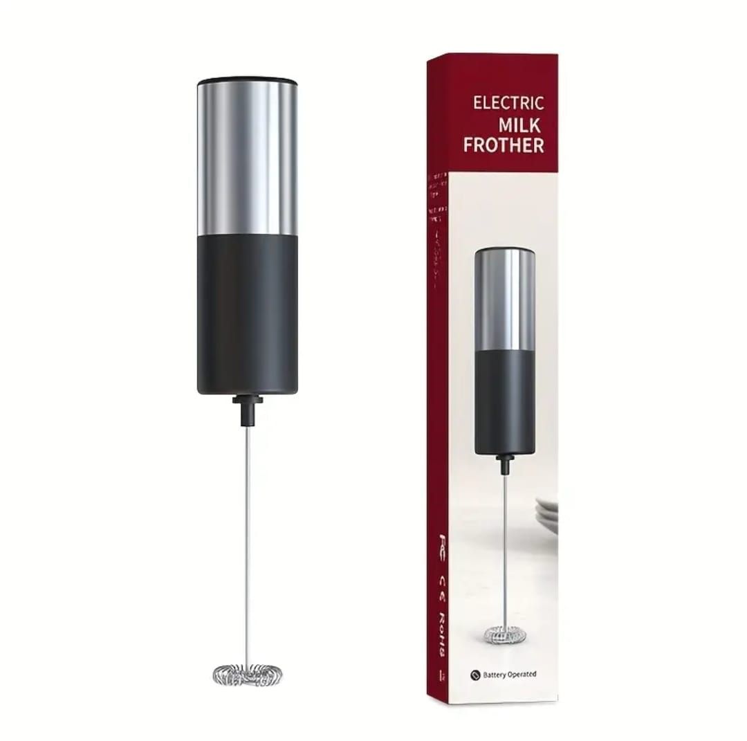 Electric Milk Frother Foam Maker Battery Operated