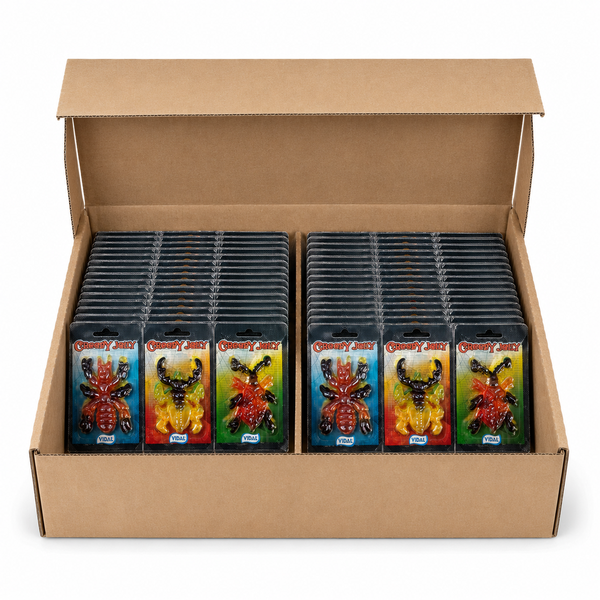 Vidal Creepy Jelly Insect Candy Bulk Pack - 420 x 11g Sweets