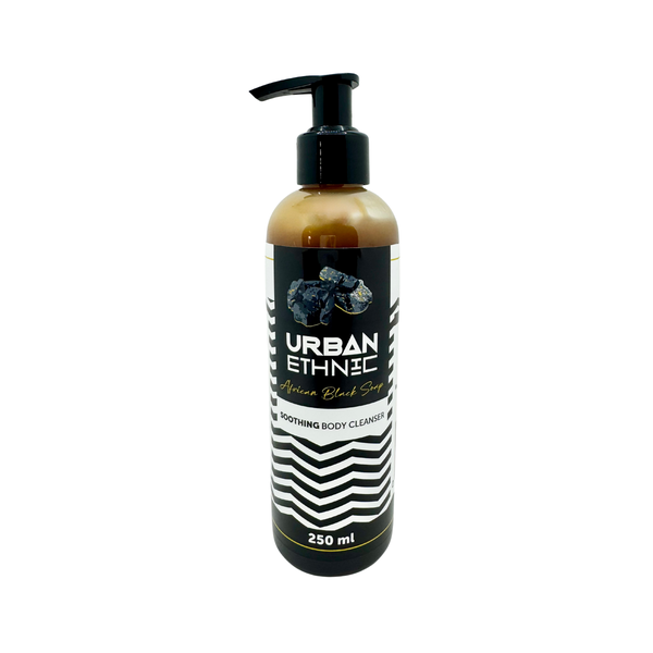Urban Ethnic African Black Soap Soothing Body Cleanser 250 ml
