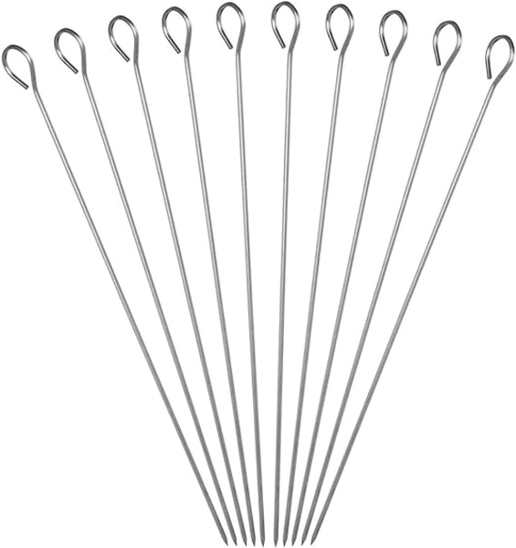 Stainless Steel Skewer Grilling