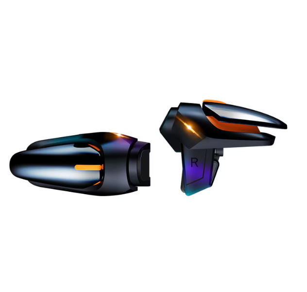 Custom-made Metal Gaming Buttons, Pack of 2, Click-Action Buttons