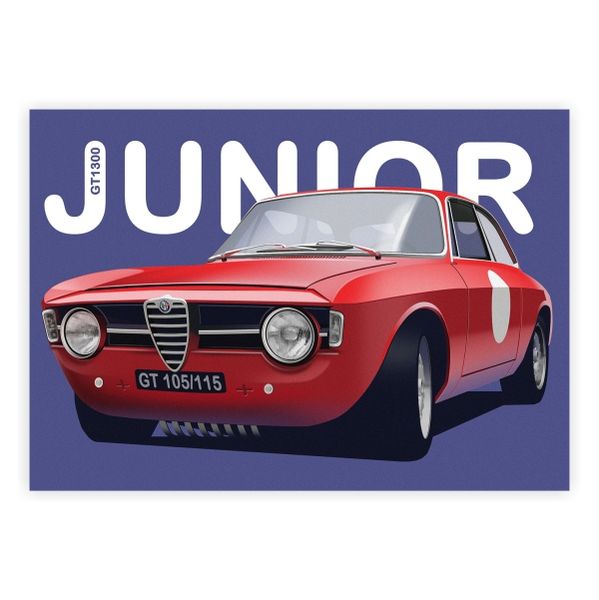 Alfa Romeo Giulia Art - A1 Poster