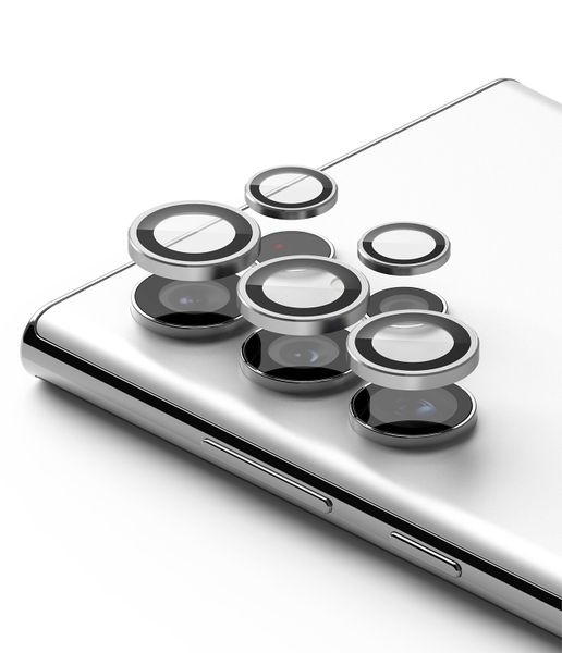 Camera Lens Protectors with Aluminium Alloy Frames for Galaxy S22 Ultra