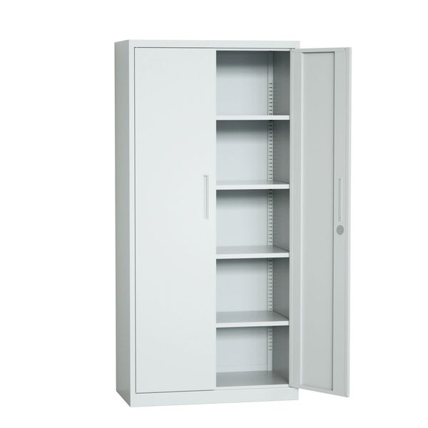 Steel Swing Door Inner Handle Filing Cabinet Storage Cupboard Locker