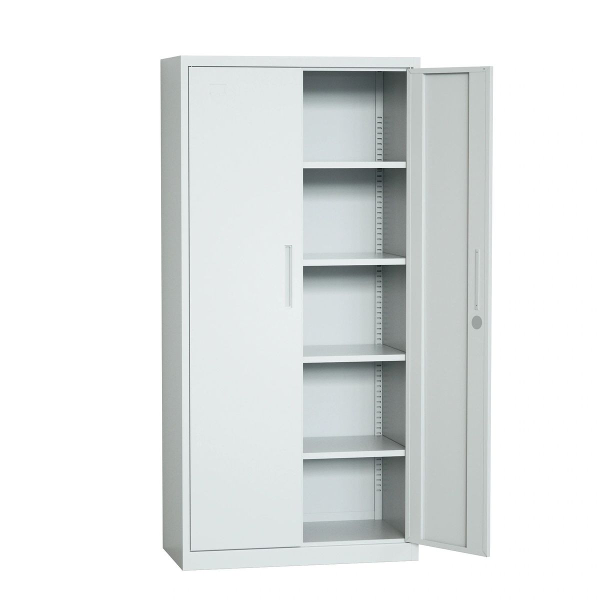 Steel Swing Door Inner Handle Filing Storage Cupboard Light