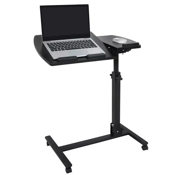 Height Adjustable Mobile Laptop Stand Desk Rolli image