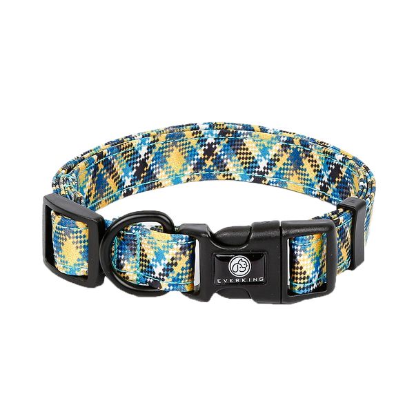 Modern Scottish Design Adjustable Dog Collar