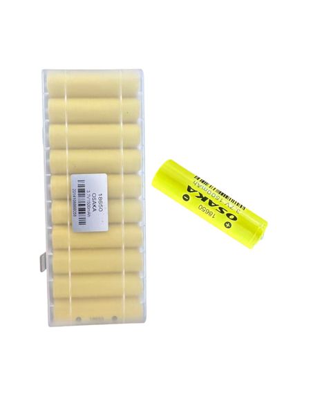 OSAKA 18650 3.7V 1500mAh Rechargeable Lithium-Ion Batteries (10-Pack)