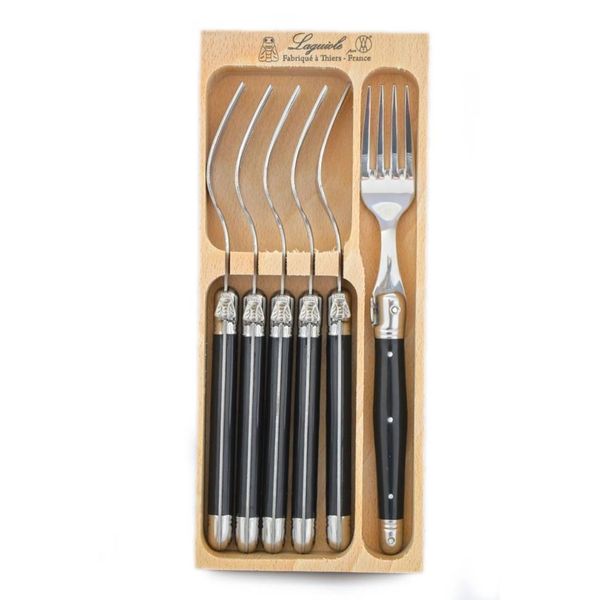 Andre Verdier Laguiole 6 Piece Table Fork Set
