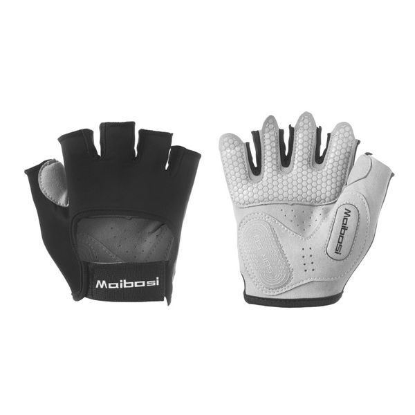 Strength Training Gloves for Gym Fitness Cycling - Black