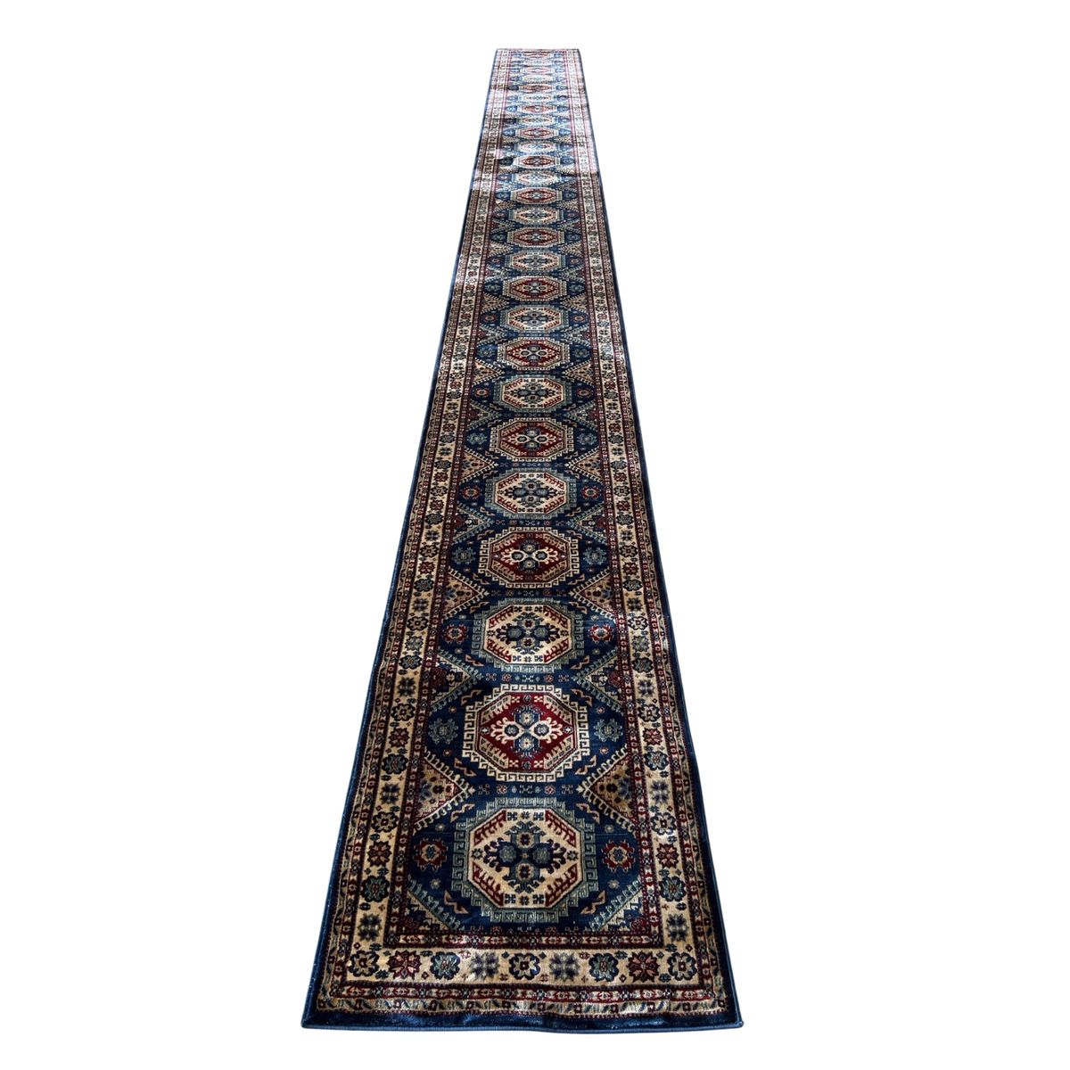 ROYAL RUGS Navy Kazak Machine Made Runner Rug 800 x 80 cm Shop