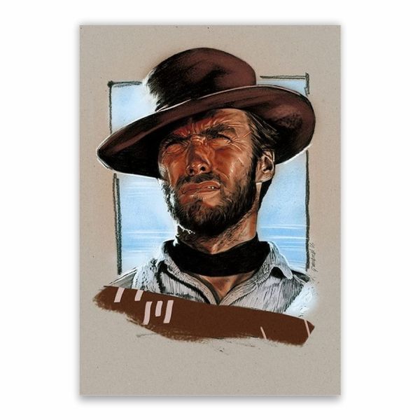 Clint Eastwood Movie Character Poster - A1