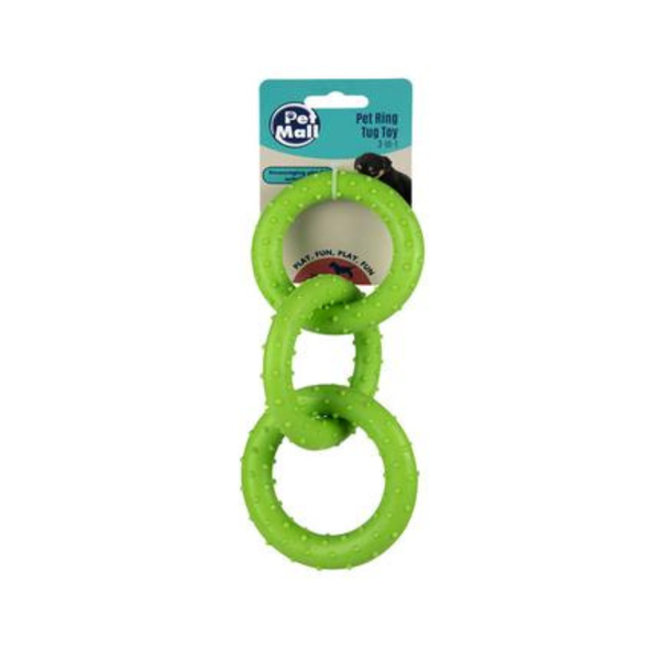 3 In 1 Interactive Dog Chew Toy Green image