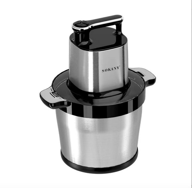 SOKANY Electric Food Chopper with 8L Stainless Steel Bowl