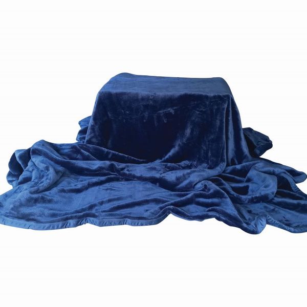 Cashmere "Feel" Luxurious Blankets - Denim