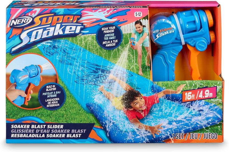 NERF Super Soaker Blast Water Slide
