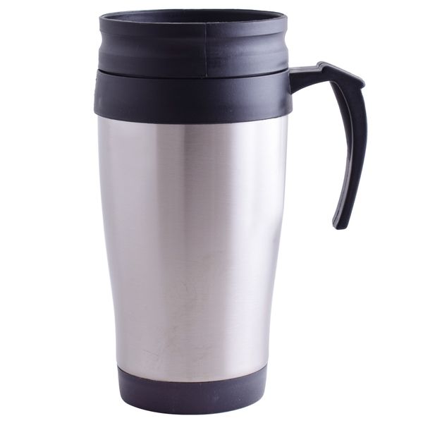 Marco Thermal Mug (Silver) Curved 400ml