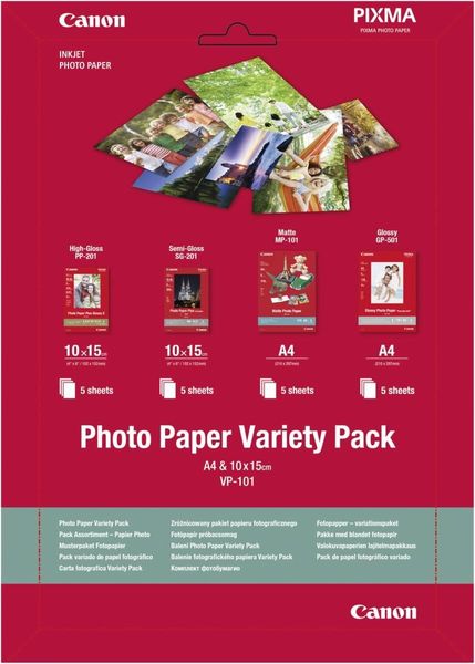 Canon Vp-101 (A4 &amp; 4 X 6") Variety Pack image