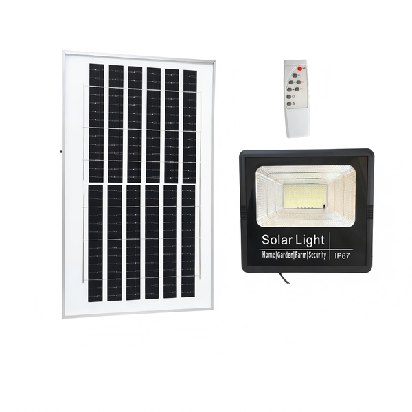 400W Solar Flood Light with Remote Control - IP67 Outdoor Light-9Pack
