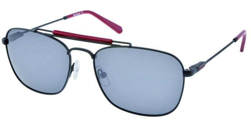 Barbour Rim Black Aviator Sunglasses