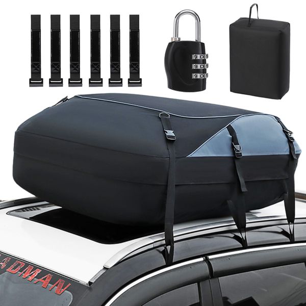 130x100x43cm Car Roof Storage Bag Waterproof &amp; Durable-Luggage Carrier Bag