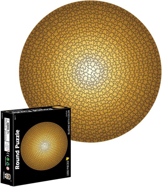 Adult Round Puzzle 1000 Pieces Large Game Fun Toy