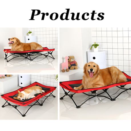 Dog Bed Elevated Cooling Outdoor Dog Bed Folding Cat Dog Rack Mesh Dog Bed Daily Sale Shop