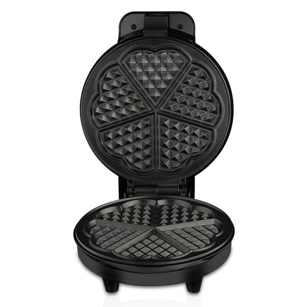 Waffle Maker 1000W Non-Stick Coating Double-Sided Heating