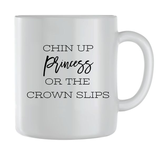 Chin up Coffee Mugs for Men Women Motivational Sayings Graphic Cup Gift 187