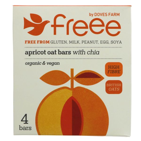 Organic Apricot Oat Bars with Chia