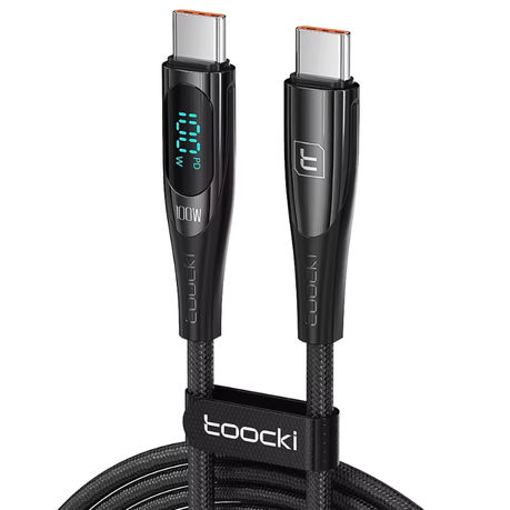 Toocki - 27W Digital Watt Display - Fast Charging Cable - Lightning Image