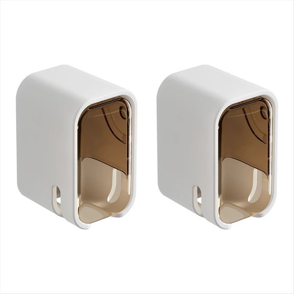 Toothbrush Holders for Bathroom with Single Slot Design Single Dispenser To