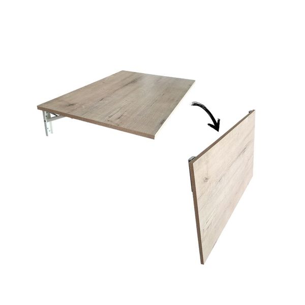 EEZY Fold Down Wall Mounted Desk Table 80x50cm