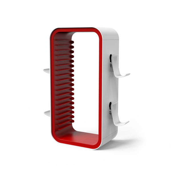 Function Disc Rack White-Red image
