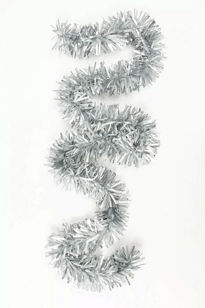 Matte Leaf Thick Tinsel Garland, 2m - Set of 4