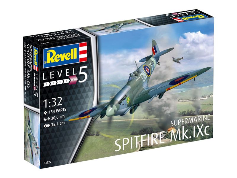 Revell 1/32 Supermarine Spitfire Mk.IXc Plane Plastic Model Kit