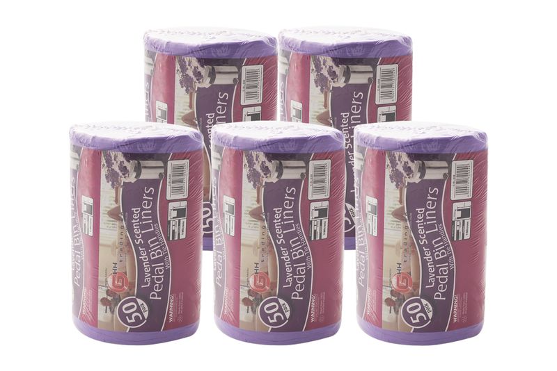 Bin Liners Lavender 50s - 5 Pack