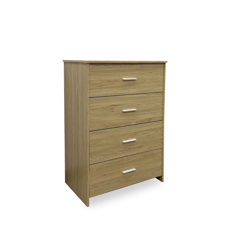 4 Drawer Dresser Chest of Drawers Organizer in Light Brown Shop Today