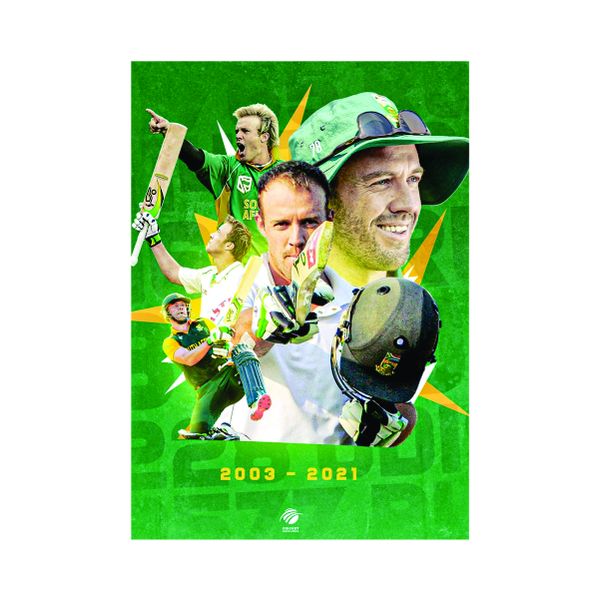 AB De Villiers Cricket SA - A1 poster