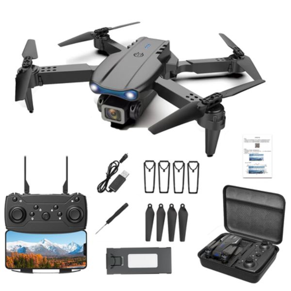 Foldable Drone Quadcopter Mini Drone Professional 4K HD Dual Camera