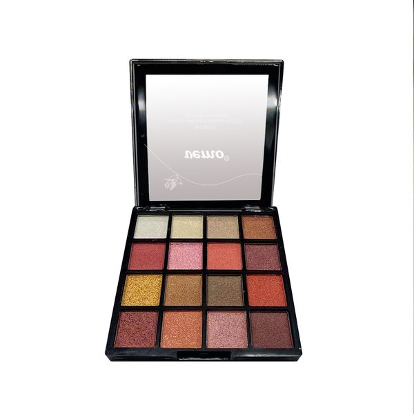 VEMO 16-Colour Shimmer Eyeshadow Palette -02 Sparkling Punch