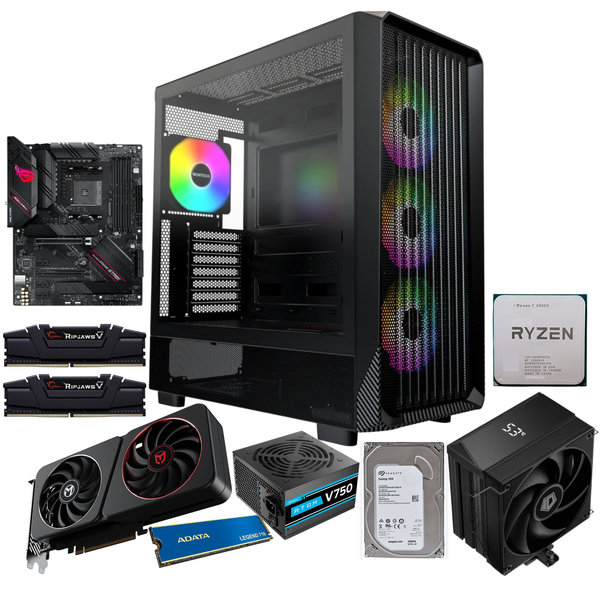 CustomBeast Premium Mid-Range Beast - Elite 1440p Value with ROG Flair!