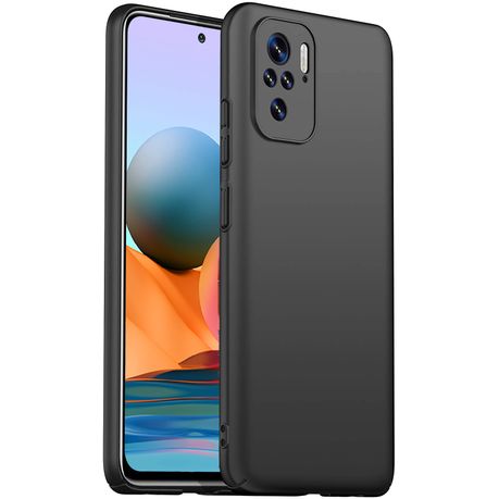 Tekron Slimfit Protective Matte Case for Xiaomi Redmi Note 10 Pro - Black Image