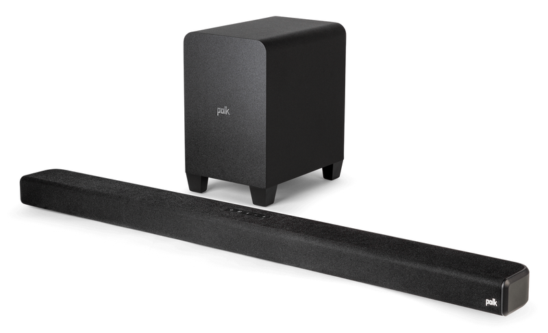 Polk Signa S4 Dolby Atmos 3.1.2 Sound Bar With Wireless Subwoofer - Black